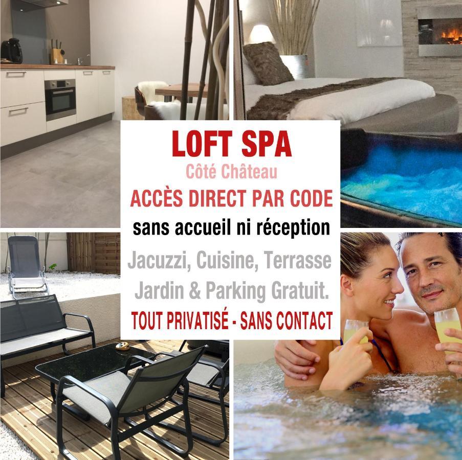 LOFT SPA - Côté château. Carcasona Exterior foto